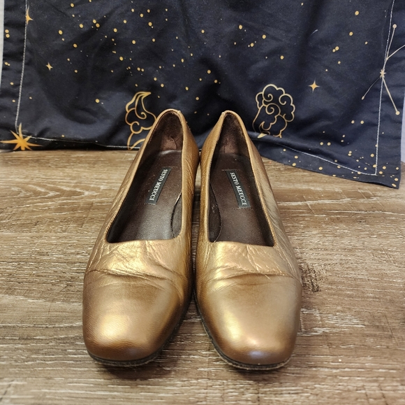 Sesto Meucci Womens 1.5” Block Heel Pumps Size 9M Made in Italy Size 9 - Picture 3 of 7